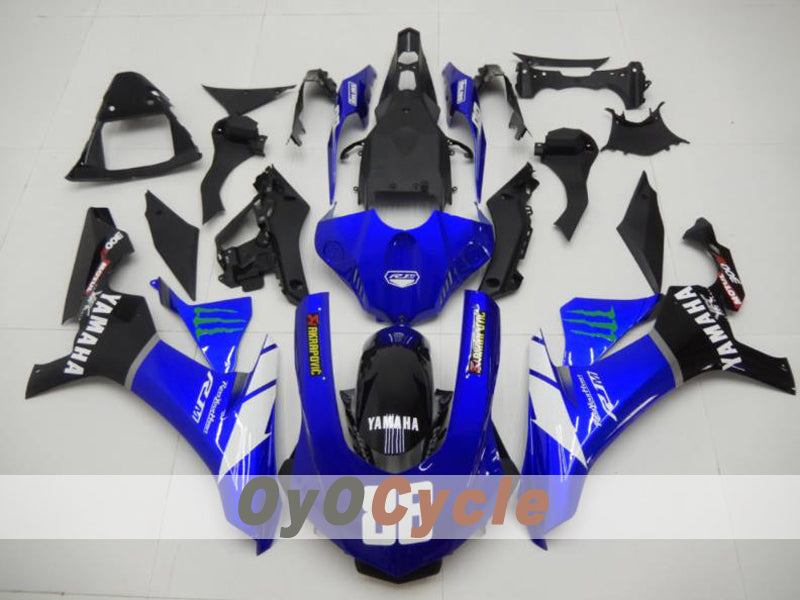 Kit de carenado por inyección para YZF-R1 15-19 - Azul, Blanco, Negro - Estilo de fábrica #OYO87914647 Imagen principal del producto