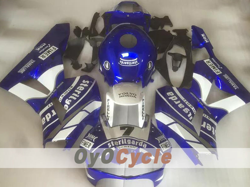 Carenado de inyección para CBR600RR 13-20 - Azul, blanco - Otros #OYO87914580