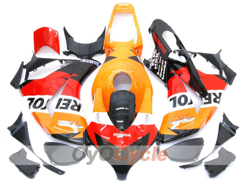 Carenado de inyección para CBR1000RR 08-11 - Naranja, Negro - Repsol #OYO87900720 Imagen principal del producto