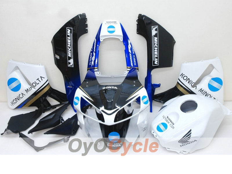 Carenado de inyección para CBR600RR 05-06 - Blanco, Negro - Konica Minolta, MICHELIN #OYO87900254 Imagen principal del producto