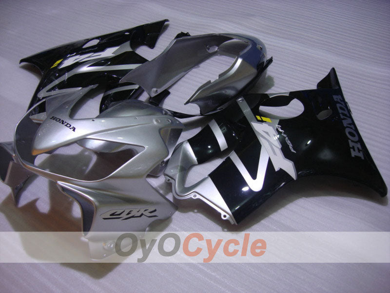Kit de carenado por inyección para CBR600F4i 04-07 - Negro, Plata - Estilo de fábrica #OYO87900205 Imagen principal del producto