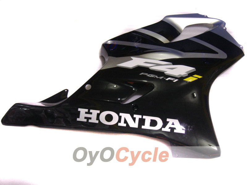 Kit de carenado por inyección para CBR600F4i 04-07 - Negro, Plata - Estilo de fábrica #OYO87900205 Imagen secundaria del producto