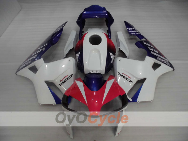 Kit de carenado por inyección para CBR600RR 03-04 - Azul, Blanco - Estilo de fábrica #OYO87902560 Imagen secundaria del producto