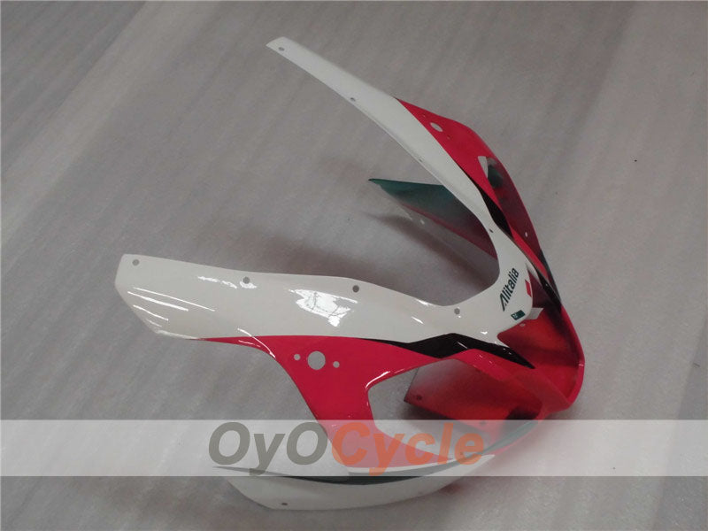 Kit de carenado para Aprilia RSV1000R 03-06 - Rojo, Blanco - Estilo de fábrica #OYO87902410