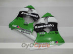 Kit de carenado por inyección para NINJA ZX-6R 00-02 - Verde, Negro - Nakano #OYO87901730