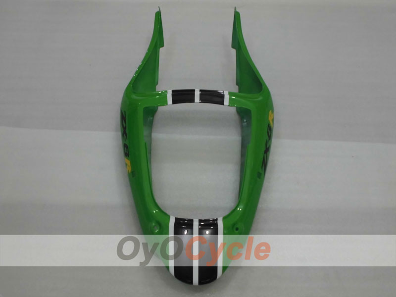 Kit de carenado por inyección para NINJA ZX-6R 00-02 - Verde, Negro - Nakano #OYO87901730