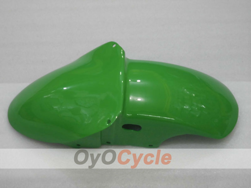 Kit de carenado por inyección para NINJA ZX-6R 00-02 - Verde, Negro - Nakano #OYO87901730