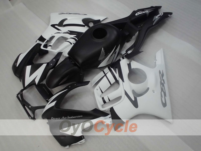Kit de carenado por inyección para CBR600F3 97-98 - Blanco, negro, mate - Estilo de fábrica #OYO87900062 Imagen principal del producto