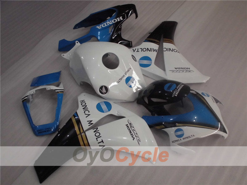 Carenado de inyección para CBR1000RR 08-11 - Azul, blanco - Konica Minolta #OYO87900691