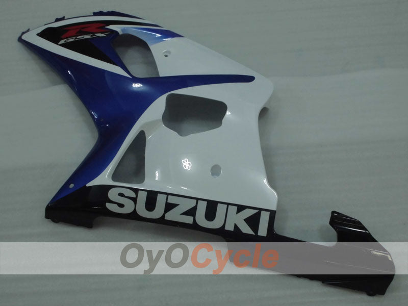 Kit de carenado de inyección para GSX R750 00-03 - Azul, Blanco, Negro - Estilo de fábrica #OYO87905153