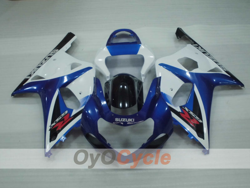 Kit de carenado de inyección para GSX R750 00-03 - Azul, Blanco, Negro - Estilo de fábrica #OYO87905153 Imagen secundaria del producto