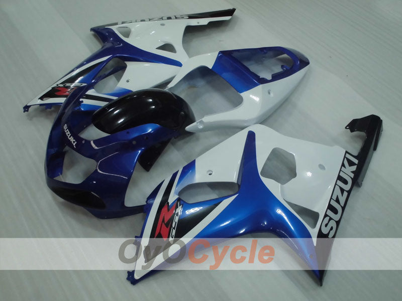 Kit de carenado por inyección para GSX R1000 00-02 - Azul, Blanco - Estilo de fábrica #OYO87905199 Imagen secundaria del producto