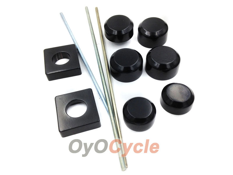 Cubiertas de tapones de eje para Suzuki 06-07 GSXR600 #OYO87904001 Imagen principal del producto