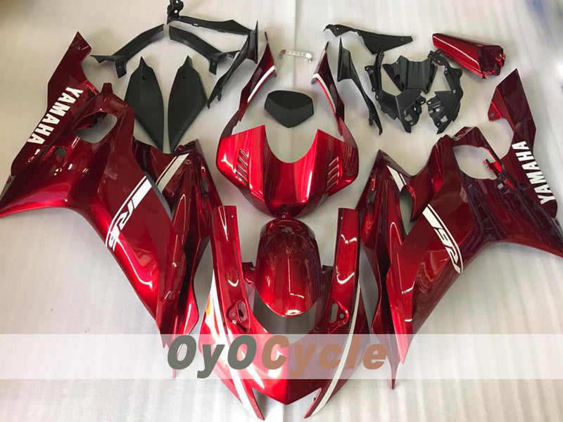 Kit de carenado por inyección para YZF-R6 17-22 - Color rojo vino - Estilo de fábrica #OYO87914667