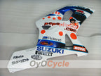 Kit de carenado por inyección para GSX R1000 00-02 - Azul, Blanco - Dark Dog, MOTUL #OYO87905215