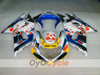Kit de carenado de inyección para GSX R750 00-03 - Azul, Blanco - Dark Dog #OYO87905169