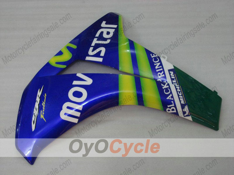 Kit de carenado por inyección para CBR1000RR 08-11 - Amarillo, Azul - Movistar #OYO87900701