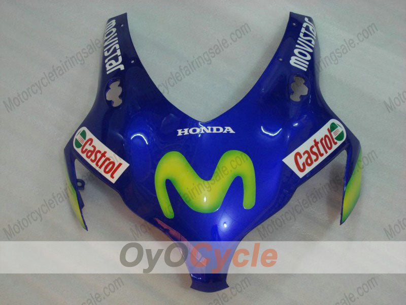 Kit de carenado por inyección para CBR1000RR 08-11 - Amarillo, Azul - Movistar #OYO87900701