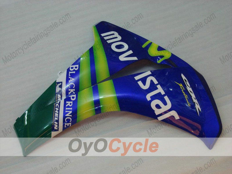 Kit de carenado por inyección para CBR1000RR 08-11 - Amarillo, Azul - Movistar #OYO87900701