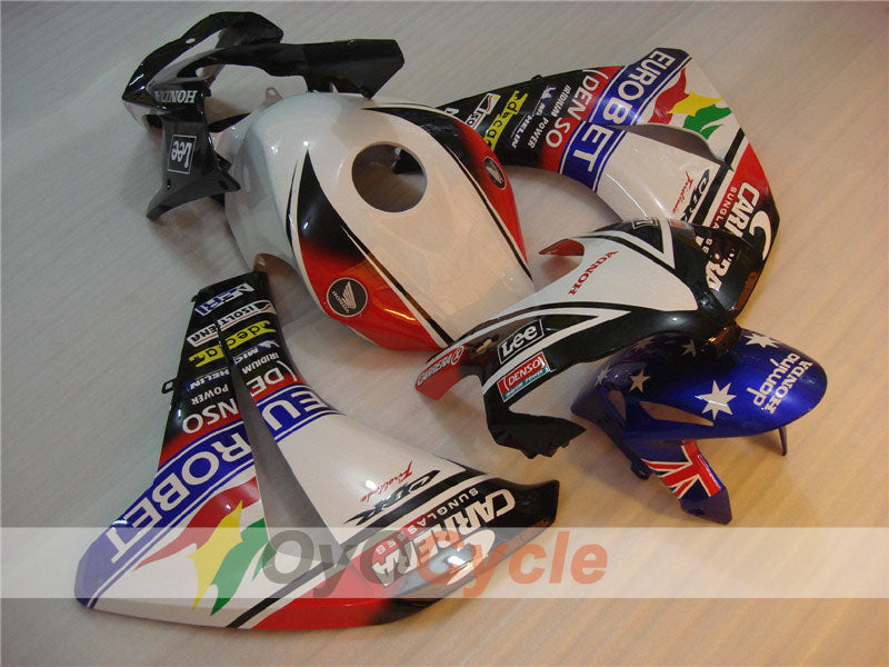 Kit de carenado por inyección para CBR1000RR 08-11 - Blanco, Negro - Lee #OYO87900694