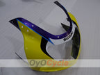 Kit de carenado por inyección para 01-03 GSX R600 - Amarillo, Púrpura - Estilo de fábrica #OYO87905080