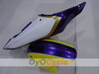 Kit de carenado por inyección para 01-03 GSX R600 - Amarillo, Púrpura - Estilo de fábrica #OYO87905080