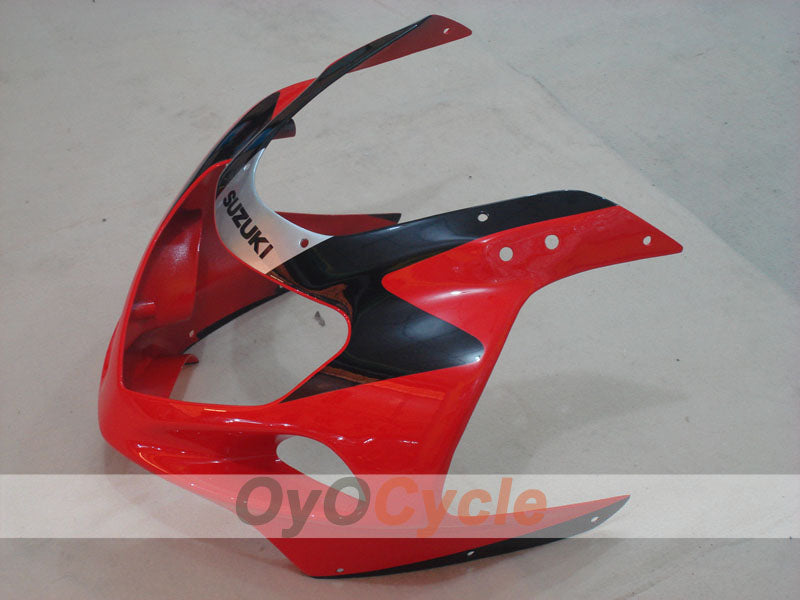 Kit de carenado por inyección para GSX R1000 del 00-02 - Rojo, Negro - Estilo de fábrica #OYO87901758