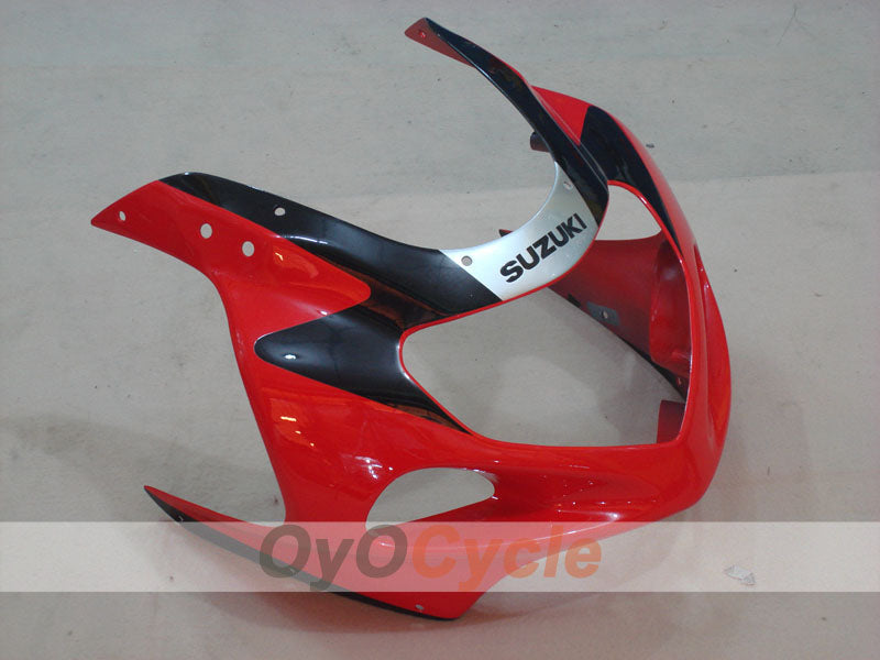 Kit de carenado por inyección para GSX R1000 del 00-02 - Rojo, Negro - Estilo de fábrica #OYO87901758