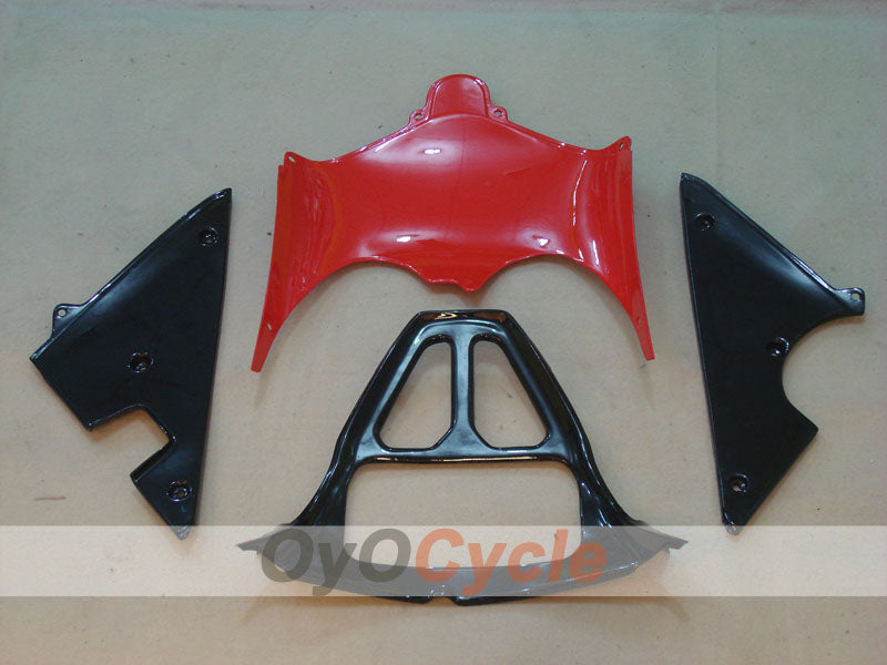 Kit de carenado por inyección para GSX R1000 del 00-02 - Rojo, Negro - Estilo de fábrica #OYO87901758