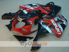 Kit de carenado por inyección para GSX R1000 del 00-02 - Rojo, Negro - Estilo de fábrica #OYO87901758