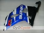 Kit de carenado por inyección para GSX R1000 00-02 - Blanco, Negro - Estilo de fábrica #OYO87905221