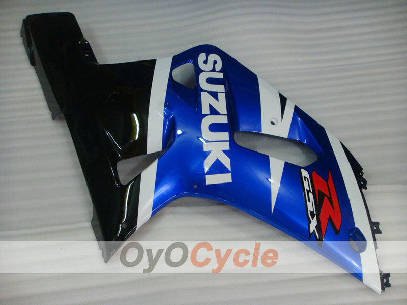 Kit de carenado por inyección para GSX R600 01-03 - Azul, Negro - Estilo de fábrica #OYO87905122