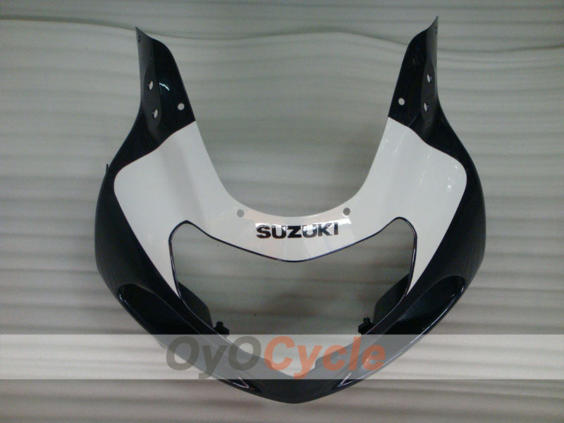 Kit de carenado por inyección para GSX R1000 00-02 - Blanco, Negro - Estilo de fábrica #OYO87905221