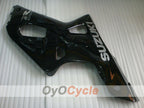 Kit de carenado por inyección para GSX R600 01-03 - Negro - Estilo de fábrica #OYO87905101