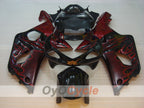 Kit de carenado por inyección para GSX R750 00-03 - Rojo, Negro - Llama #OYO87901054