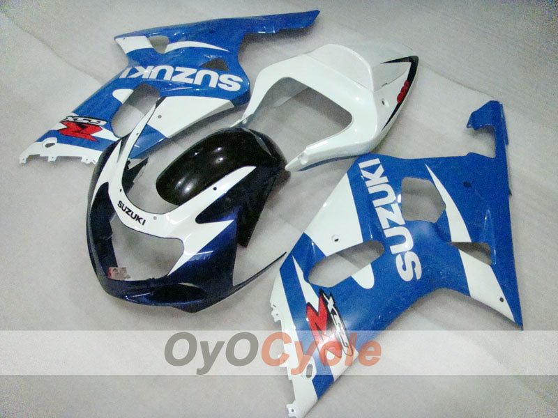Kit de carenado por inyección para GSX R1000 00-02 - Azul, Blanco, Negro - Estilo de fábrica #OYO87905196 Imagen secundaria del producto