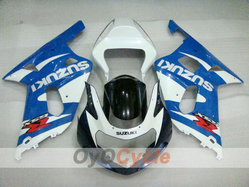 Kit de carenado por inyección para GSX R1000 00-02 - Azul, Blanco, Negro - Estilo de fábrica #OYO87905196 Imagen principal del producto