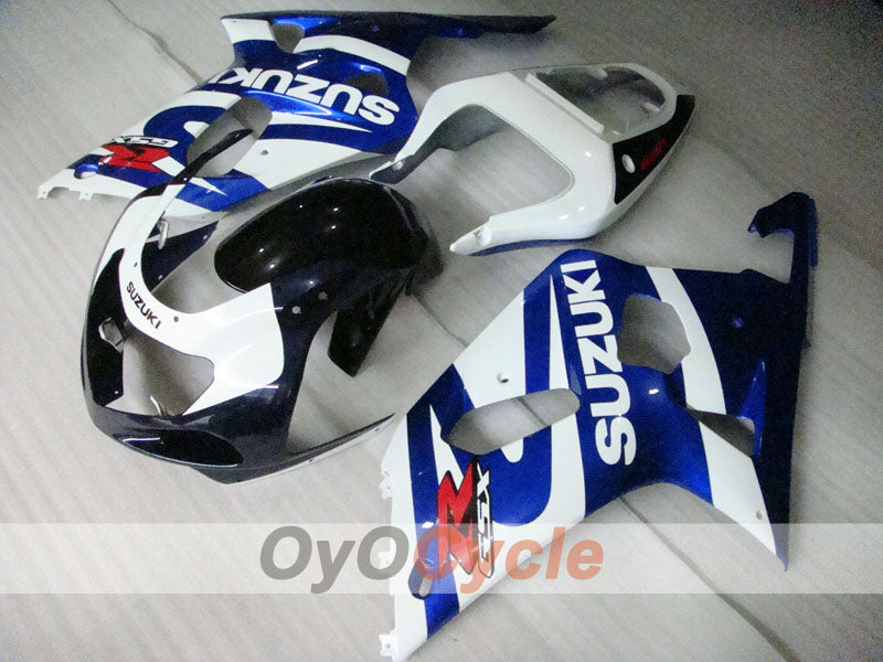 Kit de carenado por inyección para GSX R1000 00-02 - Azul, Blanco - Estilo de fábrica #OYO87901763 Imagen secundaria del producto