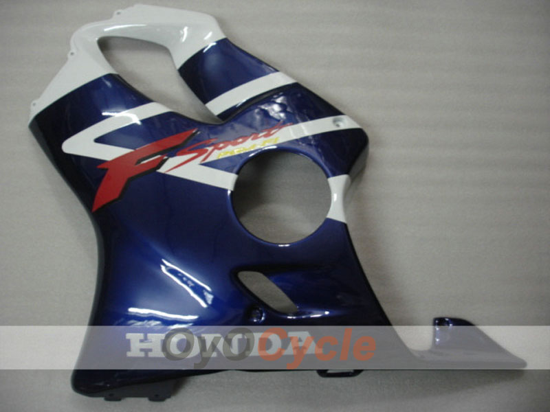 Kit de carenado de inyección para CBR600F4i 01-03 - Azul, Blanco - Estilo de fábrica #OYO87900184 Imagen secundaria del producto