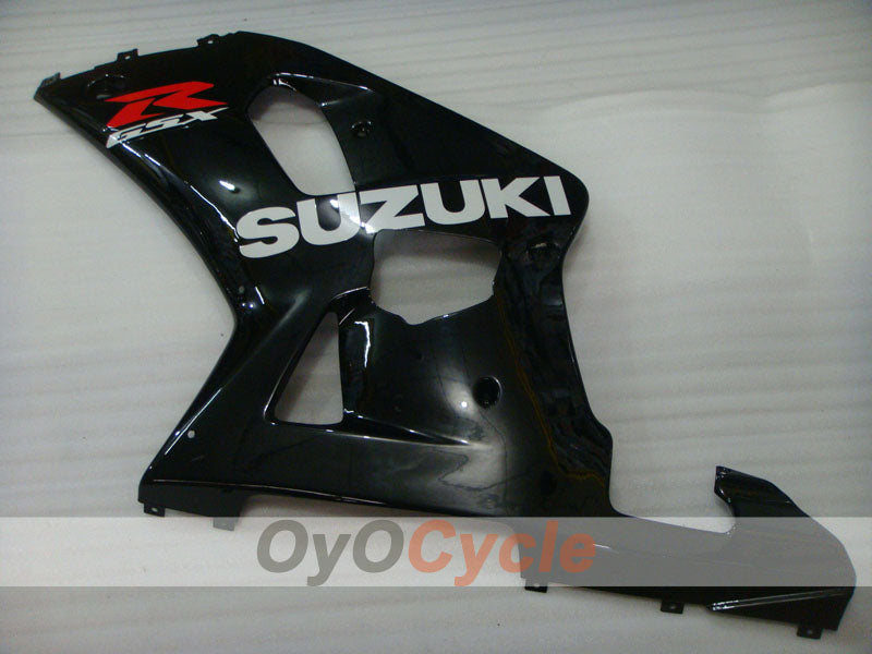 Kit de carenado por inyección para GSX R600 01-03 - Negro - Estilo de fábrica #OYO87901118