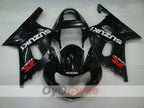 Kit de carenado por inyección para GSX R600 01-03 - Negro - Estilo de fábrica #OYO87901118