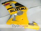Kit de carenado por inyección para GSX R750 00-03 - Amarillo, Negro - Estilo de fábrica #OYO87901138