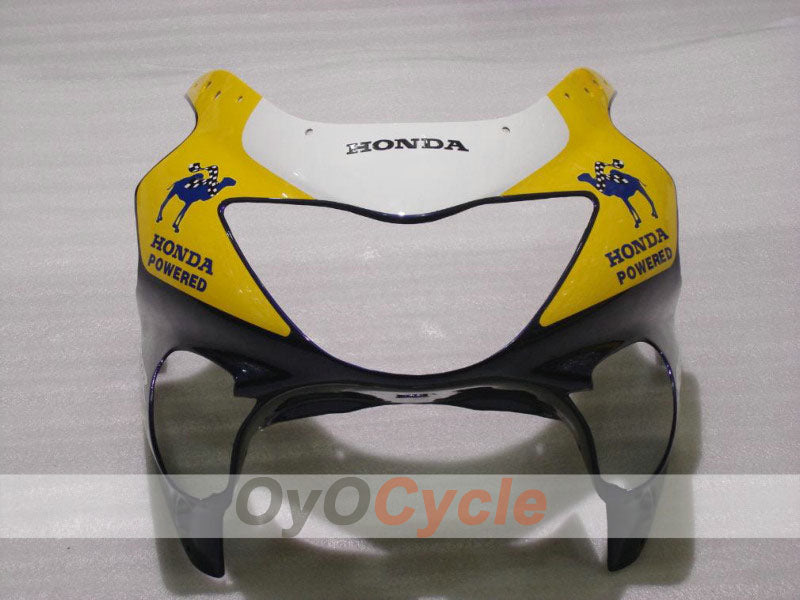 Carenado inyectado para CBR600F4 99-00 - Amarillo, Azul - Camel #OYO87900105