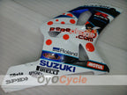 Kit de carenado por inyección para GSX R600 01-03 - Azul, Blanco - Dark Dog #OYO87901035