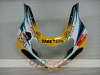 Kit de carenado por inyección para GSX R600 01-03 - Azul, Blanco - Dark Dog #OYO87901035