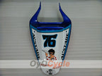 Carenado de inyección para GSX R1000 00-02 - Azul, Blanco - Dark Dog, MOTUL #OYO87901723