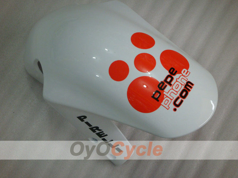 Kit de carenado por inyección para GSX R600 01-03 - Azul, Blanco - Dark Dog #OYO87901035