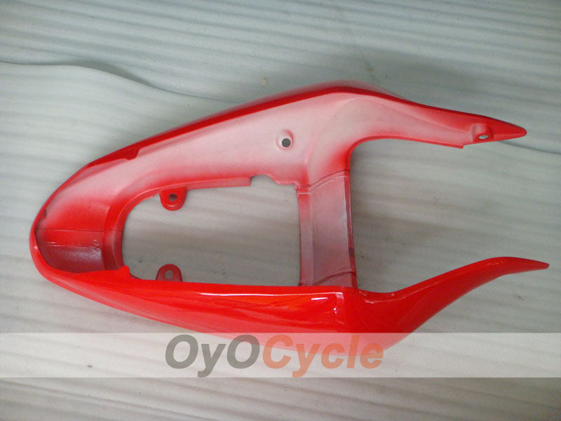Kit de carenado de inyección para GSX R750 00-03 - Rojo, Blanco - Lucky Strike #OYO87901061