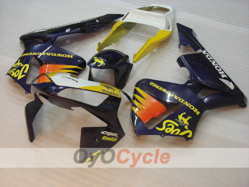 Kit de carenado por inyección para CBR600RR 03-04 - Amarillo, Morado - Camel #OYO87902504 Imagen secundaria del producto