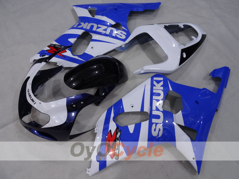 Kit de carenado de inyección para GSX R750 00-03 - Azul, Blanco - Estilo de fábrica #OYO87905176 Imagen principal del producto